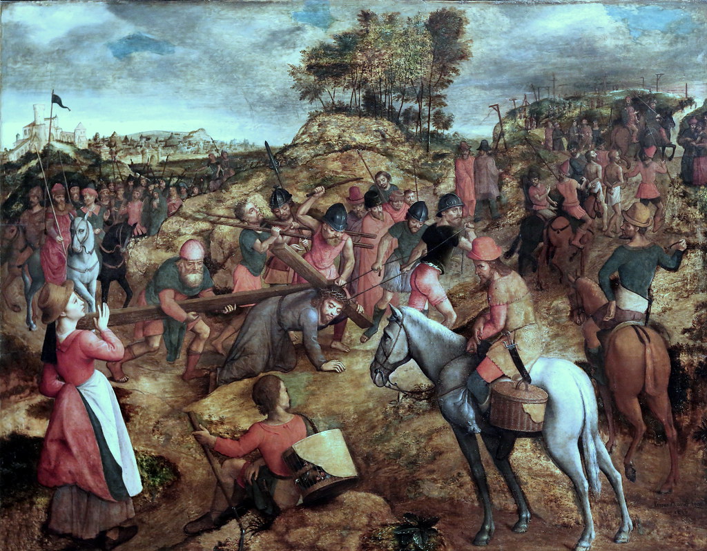 IMG_4446B Pieter Claessens le Jeune. 15401623. Bruges. Le portement de