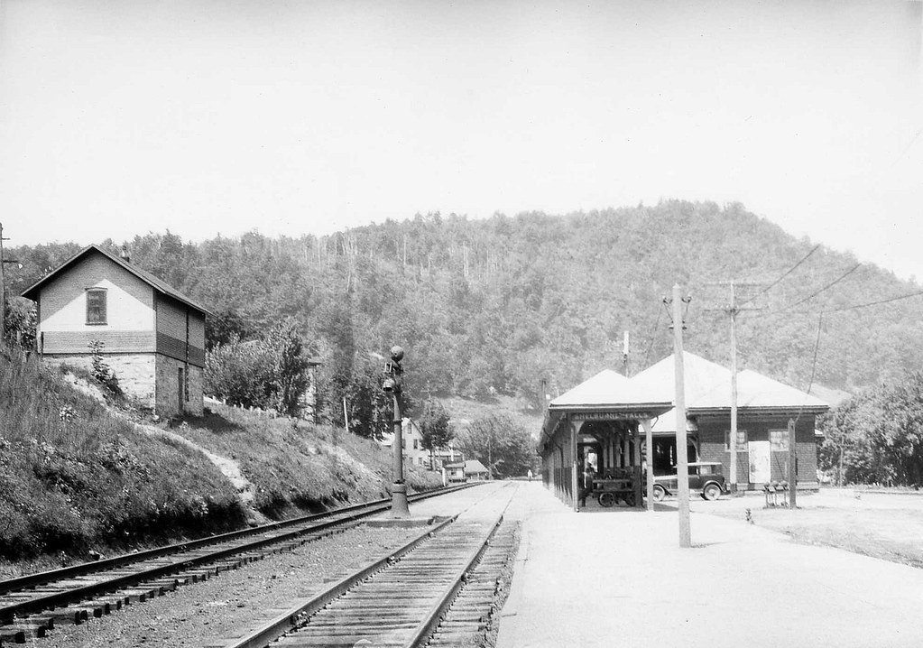 Shelburne Falls station, Shelburne, Mass., c1930 MP 13.03 … Flickr