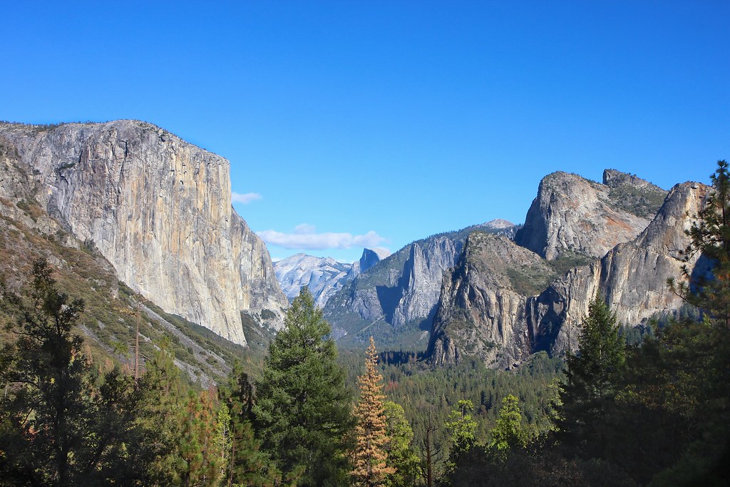 Yosemite, south entrance View from the tunnel parking lot … Flickr