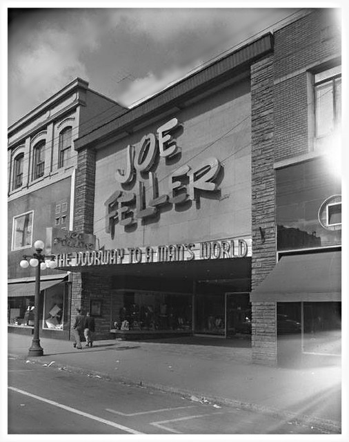 Joe Feller at 139 RIdeau St. 1955 Ottawa Men's Clothing St… Flickr