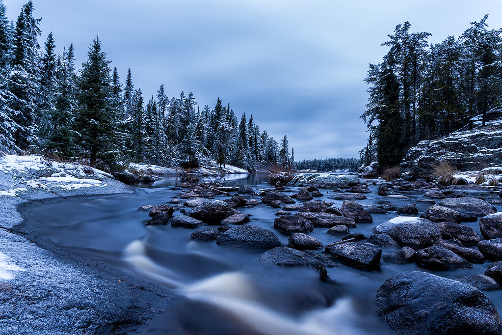 First Snow Black Lake, Manitoba, Canada. . Nelepl . Flickr