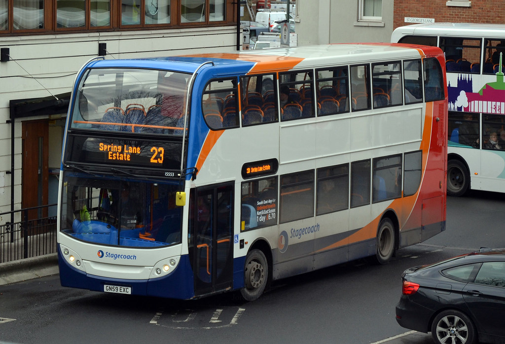 Stagecoach in East Kent I Scania N230UD ADL Enviro 400 I 1 ...