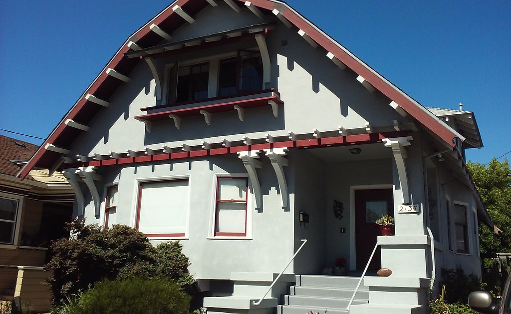 Arts and crafts style 2137 San Jose Avenue Alameda, Califo… Flickr