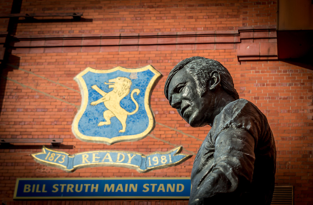 John Greig statue Ibrox Stadium Red Moon 15 Flickr