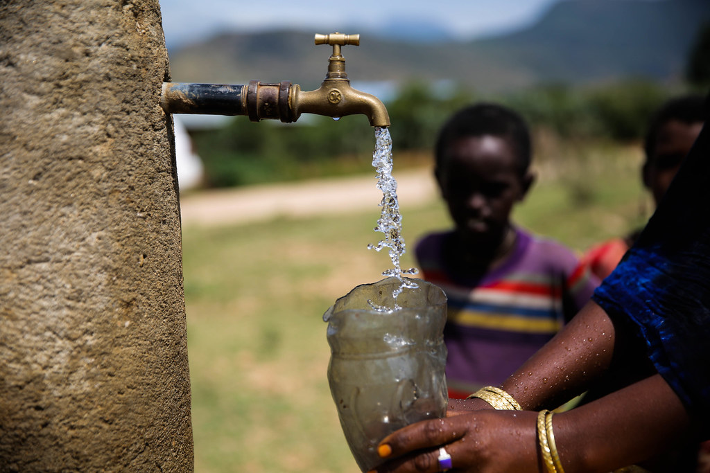 A water point at Oda Sentela kebele supplies clean water t… Flickr