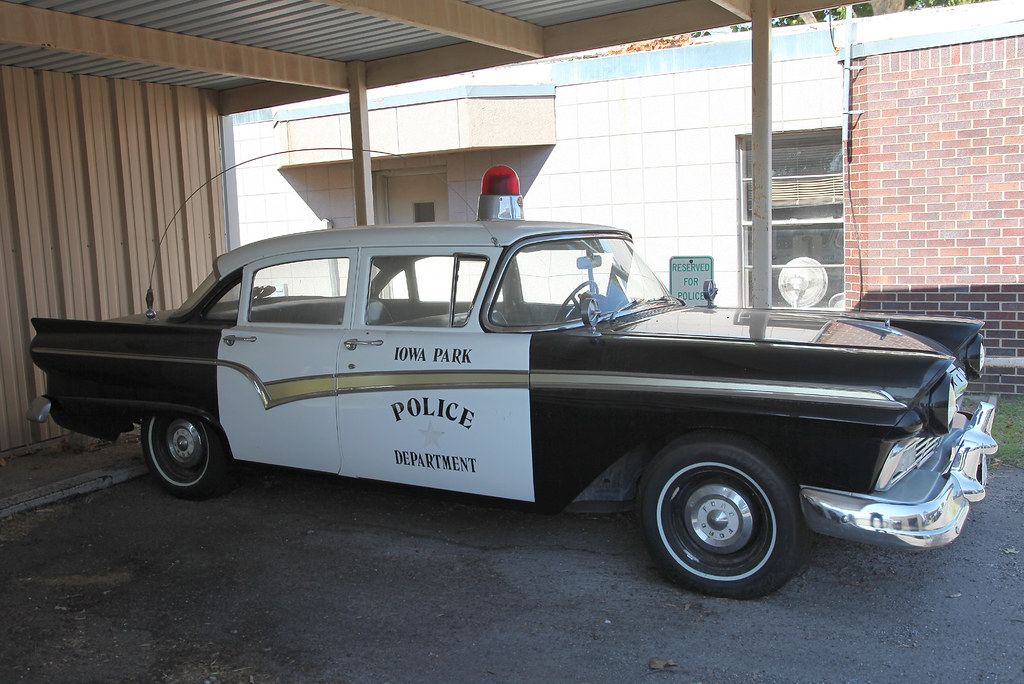 1957 Ford Police / Iowa Park, Texas Money for new equipmen… Flickr