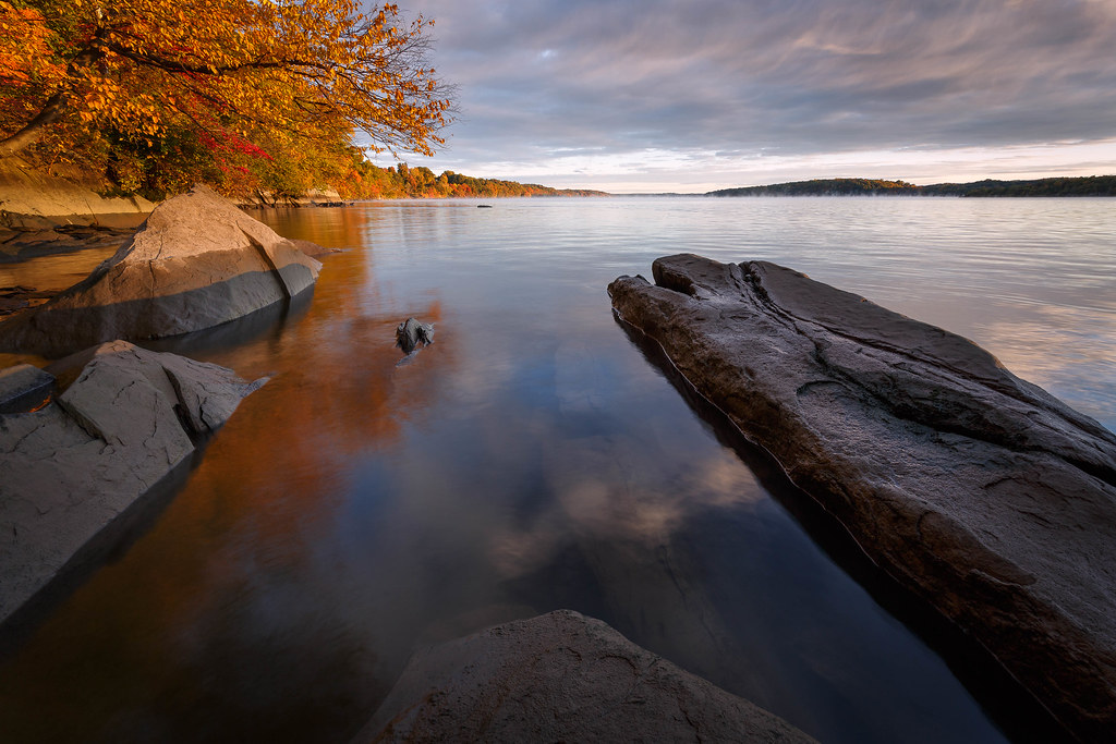 Golden Bliss On the shores of the Hudson River in Espous, … Brandon