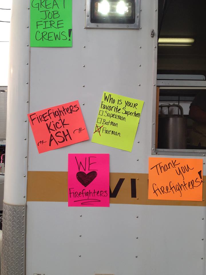 Canyon Creek Complex Signs from the front lines . . . . . … Flickr