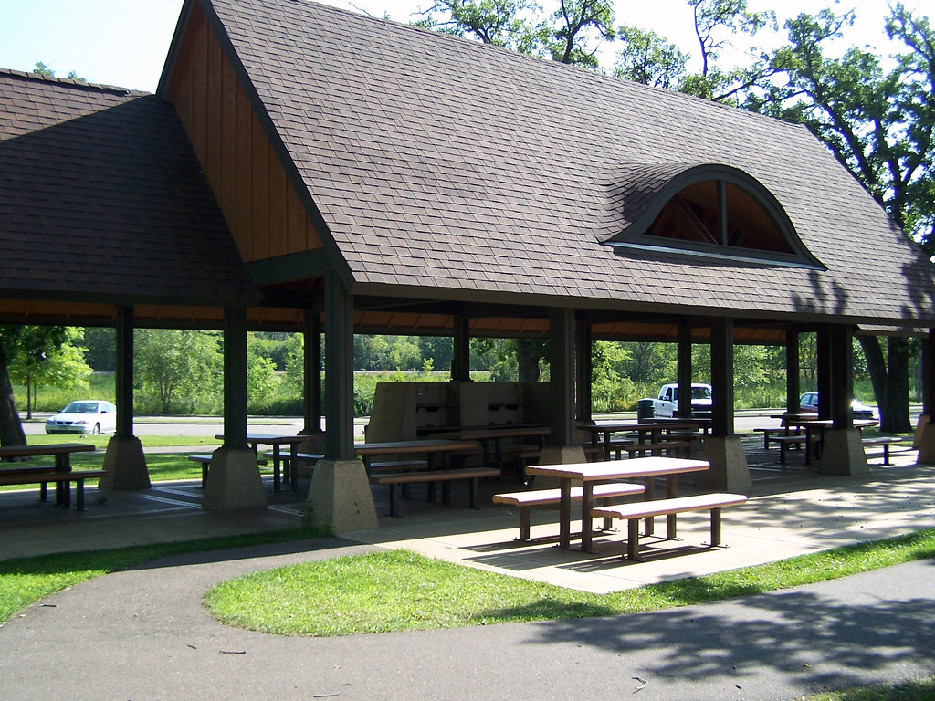 Picnic shelter in Bald Eagle section Ramsey County Minnesota Flickr