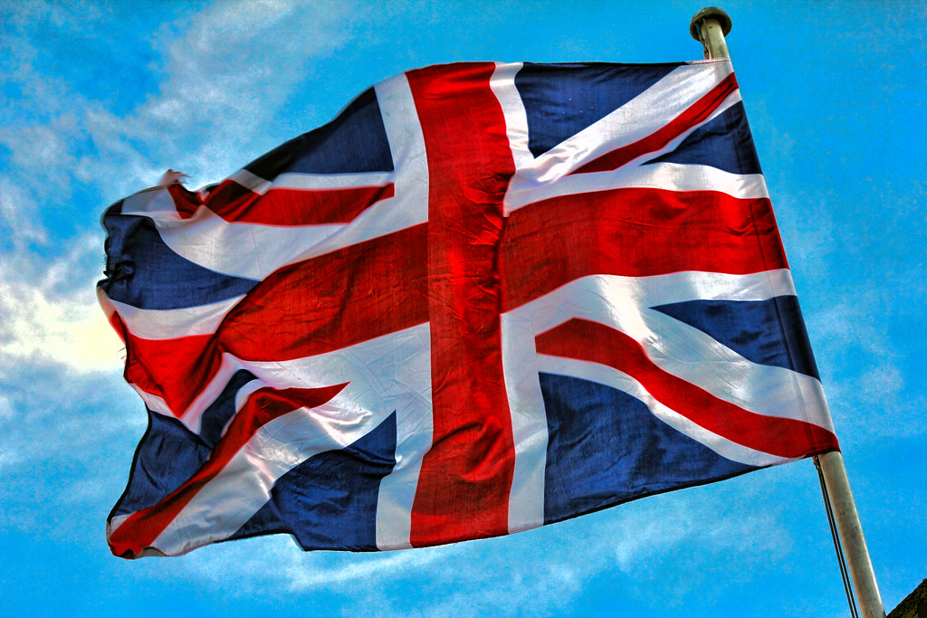 The Union Flag The Union Flag flying in Blue Town, Kent. Martin