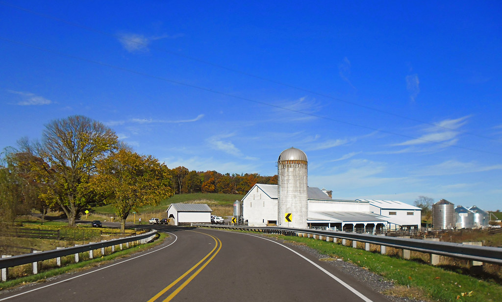 White Barn & Silo Augusta County, Virginia r.w. dawson Flickr
