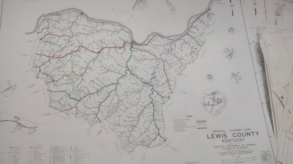 1969 Lewis County, KY map iBallasticwolf2 Flickr