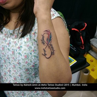 Infinity Tattoo Done At Mehz Tattoo Studio. #Watercolortat… | Flickr 320_x_320_jpg