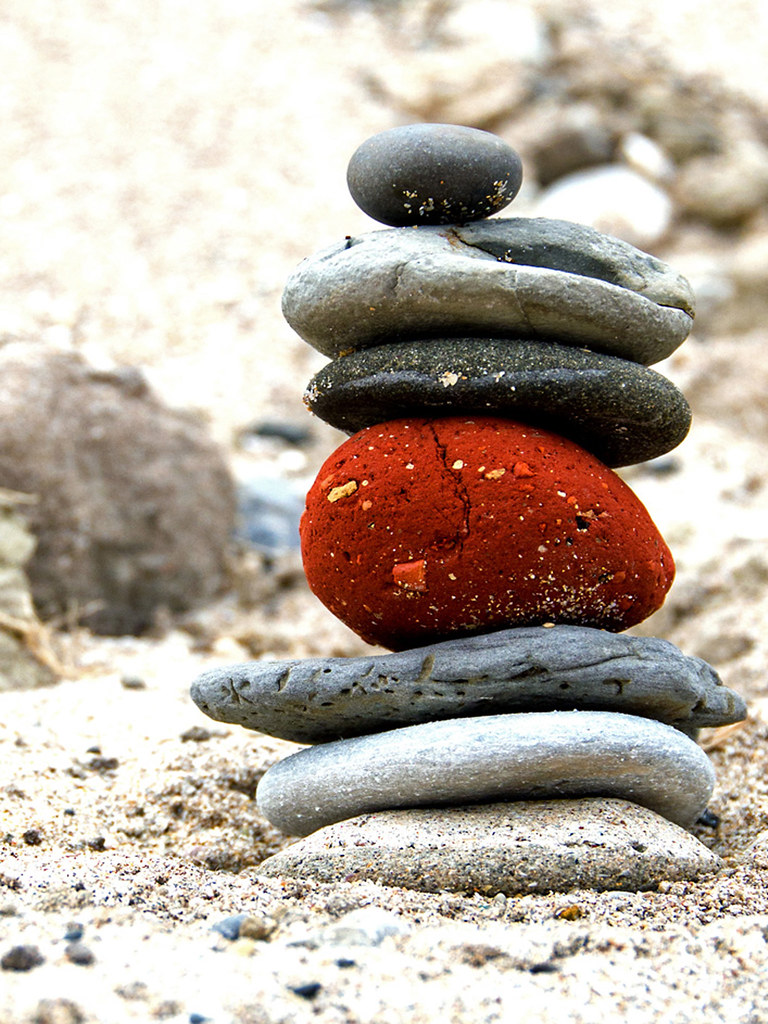 Collecting Stones Still life stones piled Elenor Gill Flickr