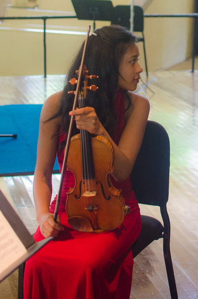 Hannah White, violin Show 308 Chautauqua, NY Tuesday, Ju… Flickr