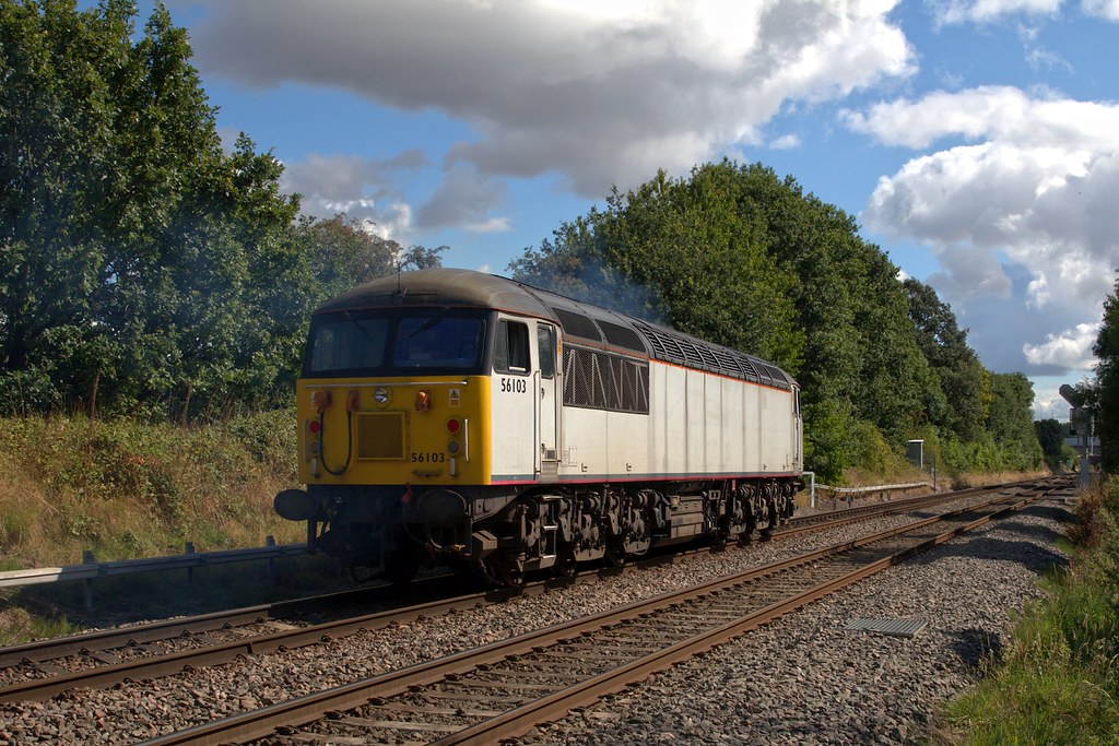 56103 LOCATION Water Orton TRAIN 0Z56 Washwood Heath t… Flickr