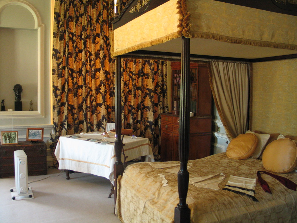Tredegar House IMG_2183 Bedroom with 4Poster Bed Flickr