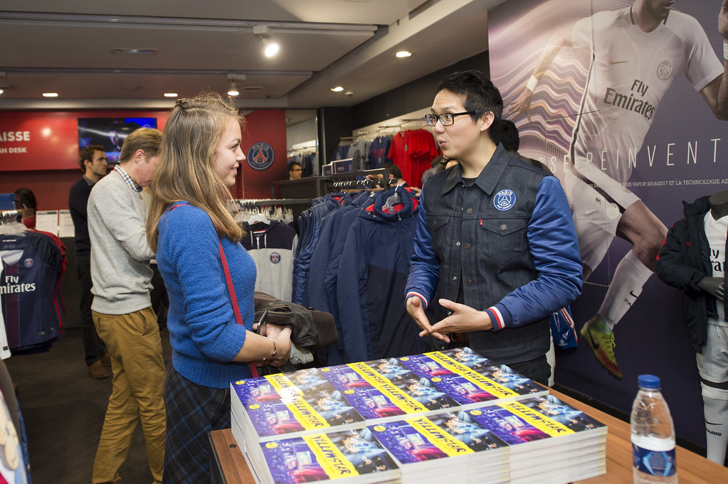 PSG eSports Signing session at Paris SaintGermain Store