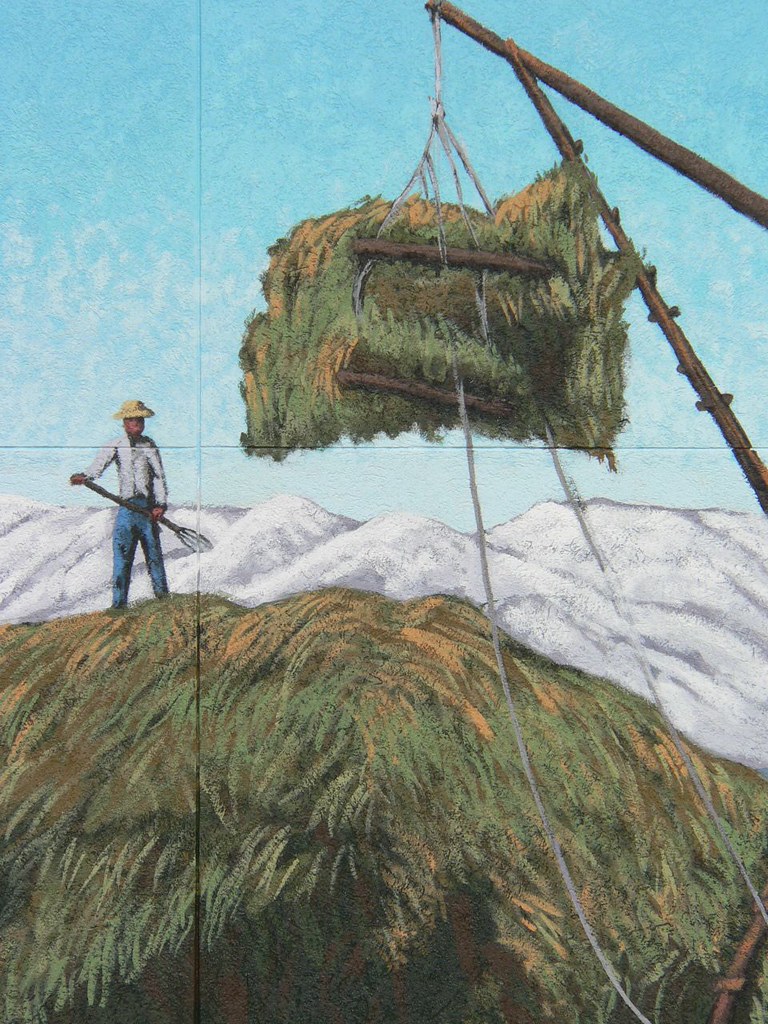 Oregon Trail Mural Detail in Vale Oregon 10 Murals feature… Flickr