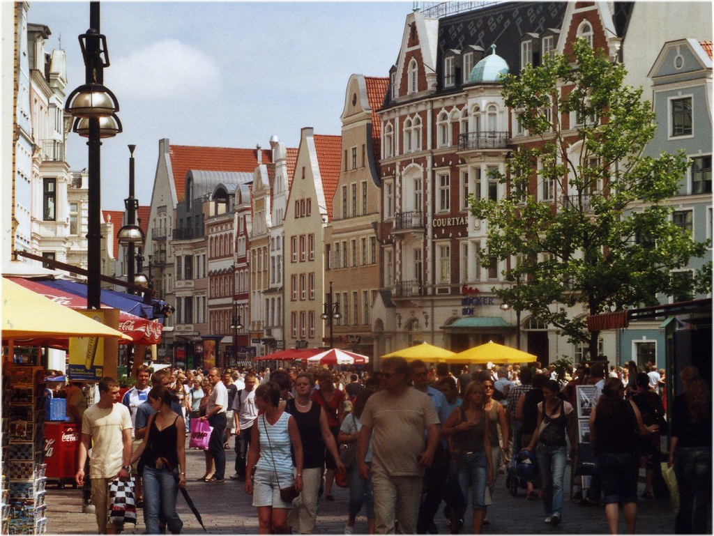 163 Rostock Innenstadt Radweg Berlin Kopenhagen Der R… Flickr