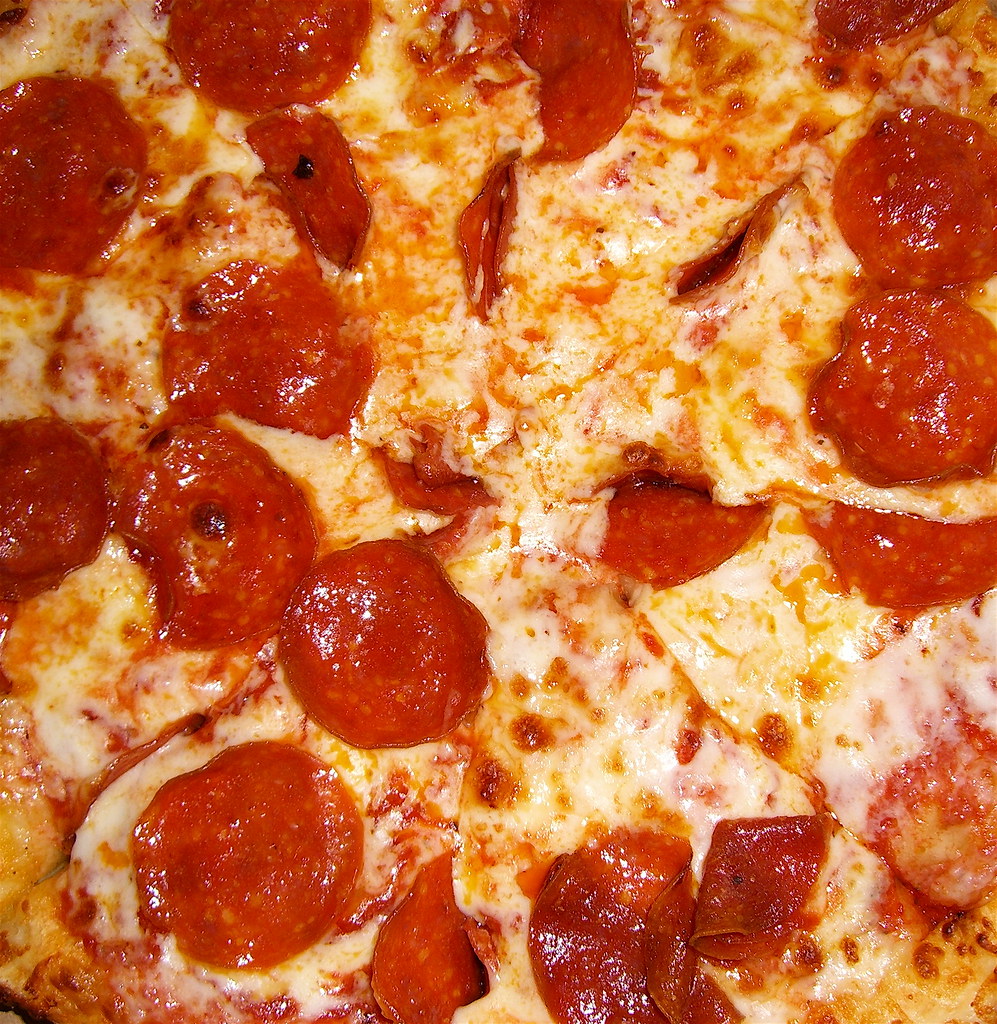Pepperoni Extra Cheese Papa Johns Pizza taminsea Flickr