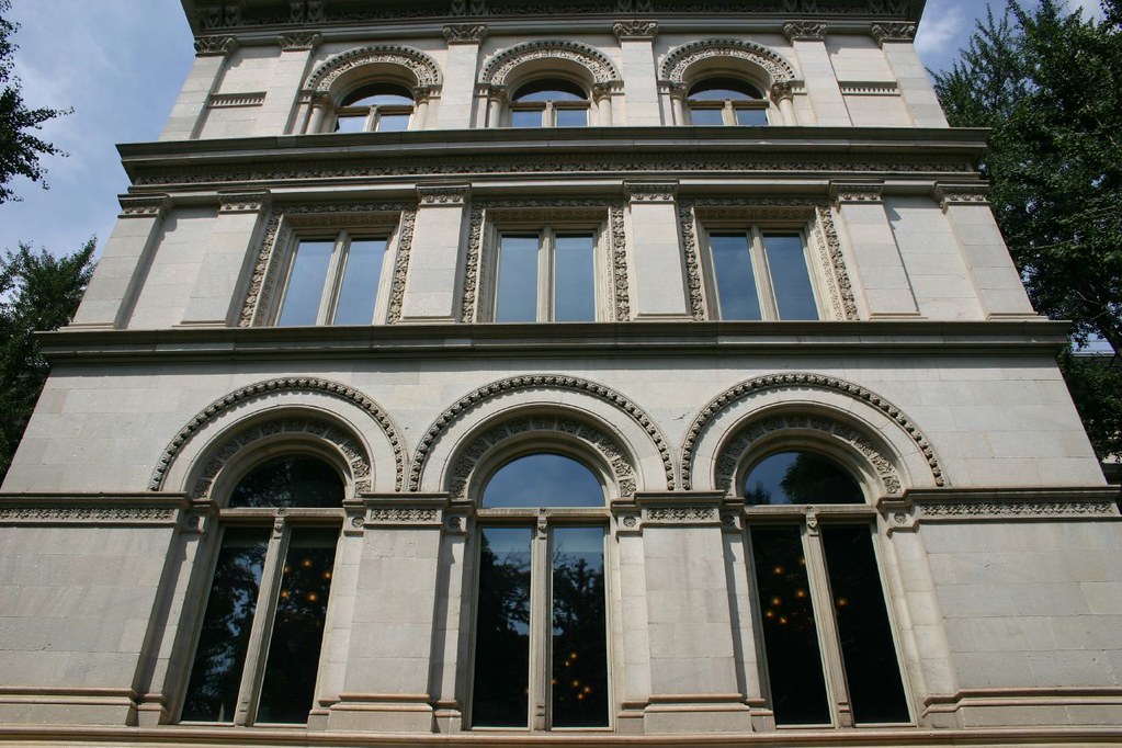 Courthouse windows Each floor shown here was an actual cou… Flickr