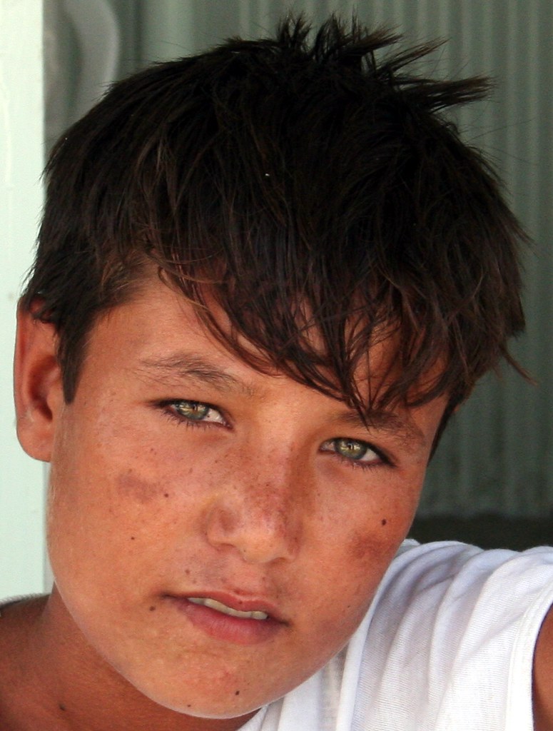 Wahid is his name (the Afghan orphan boy). Love those eyes… Flickr