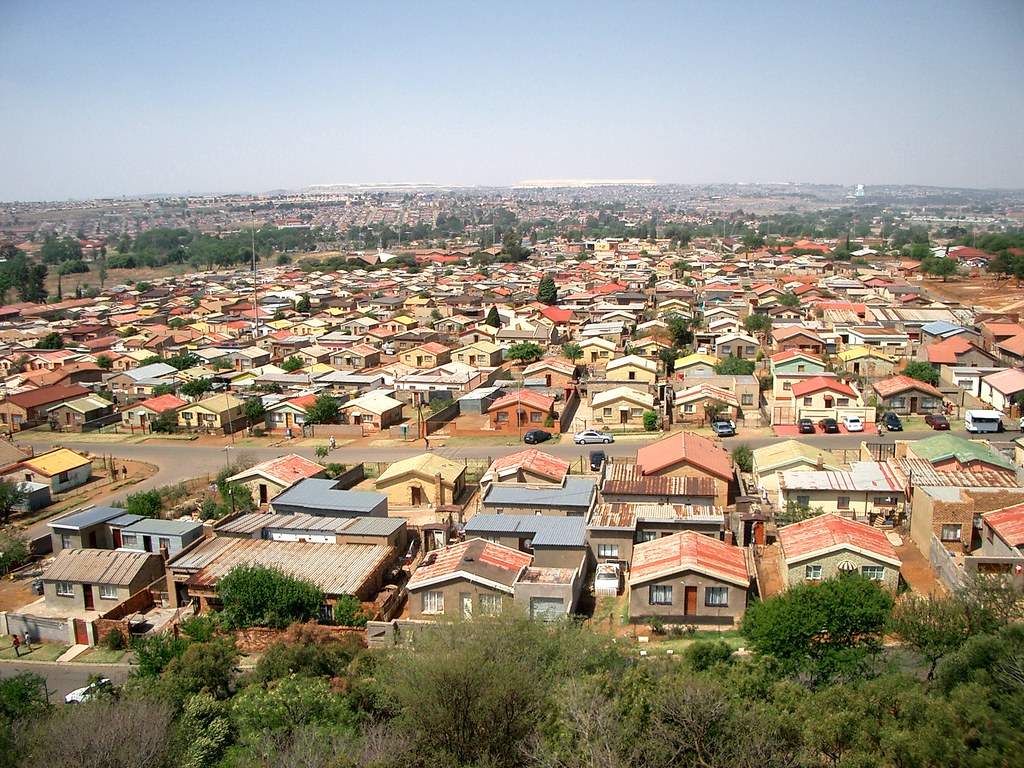 Soweto Township View from Oppenheimer Tower. I like all th… Flickr