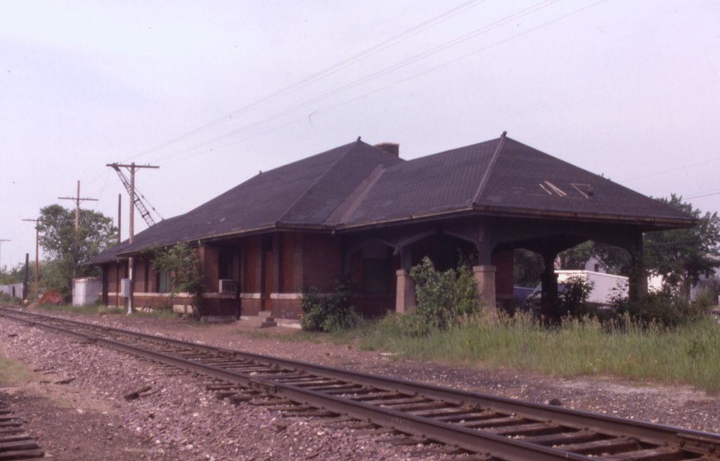 C&NW depot at Rice Lake Rice Lake, WI is the only town bet… Flickr