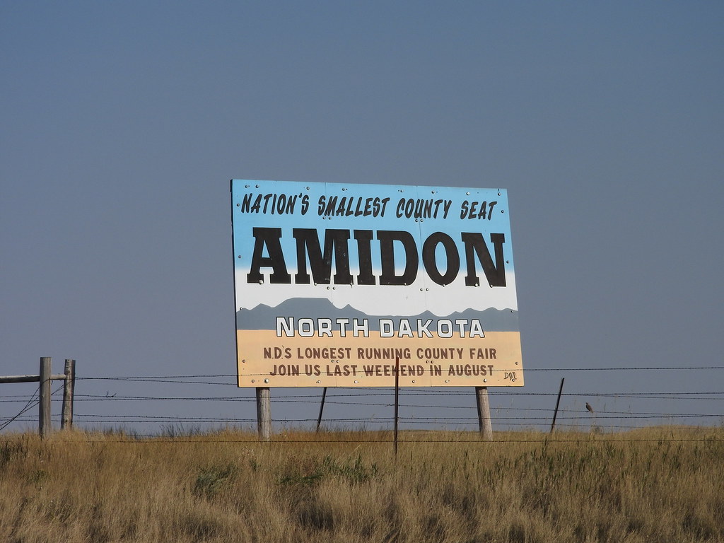 Amidon, North Dakota Amidon, North Dakota claimed to be th… Flickr