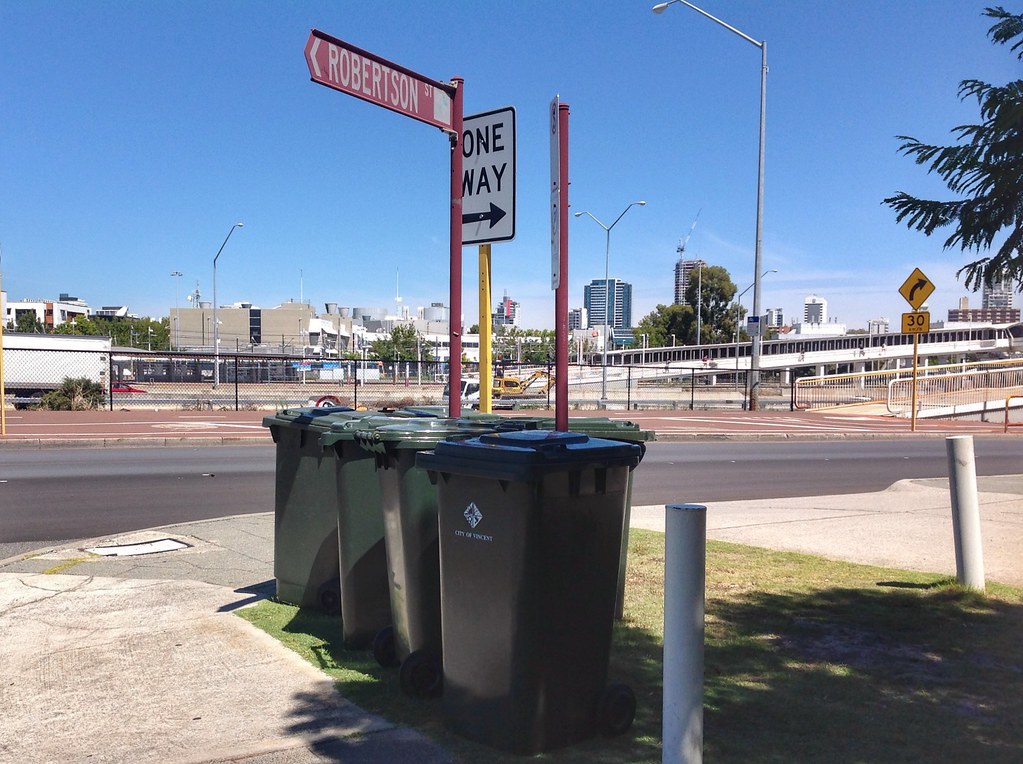 Bunch of wheelie bins Perth Australia Sander Sloots Flickr