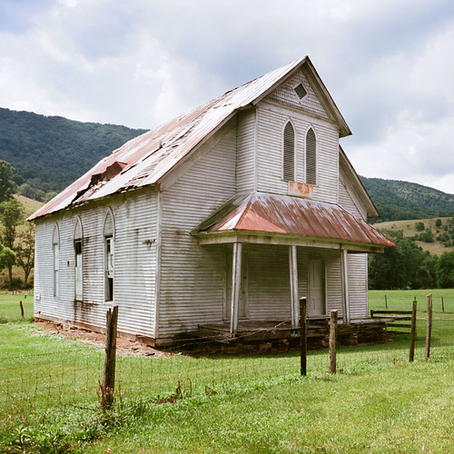 Cove Creek Church I had to take three photos to make this … Flickr