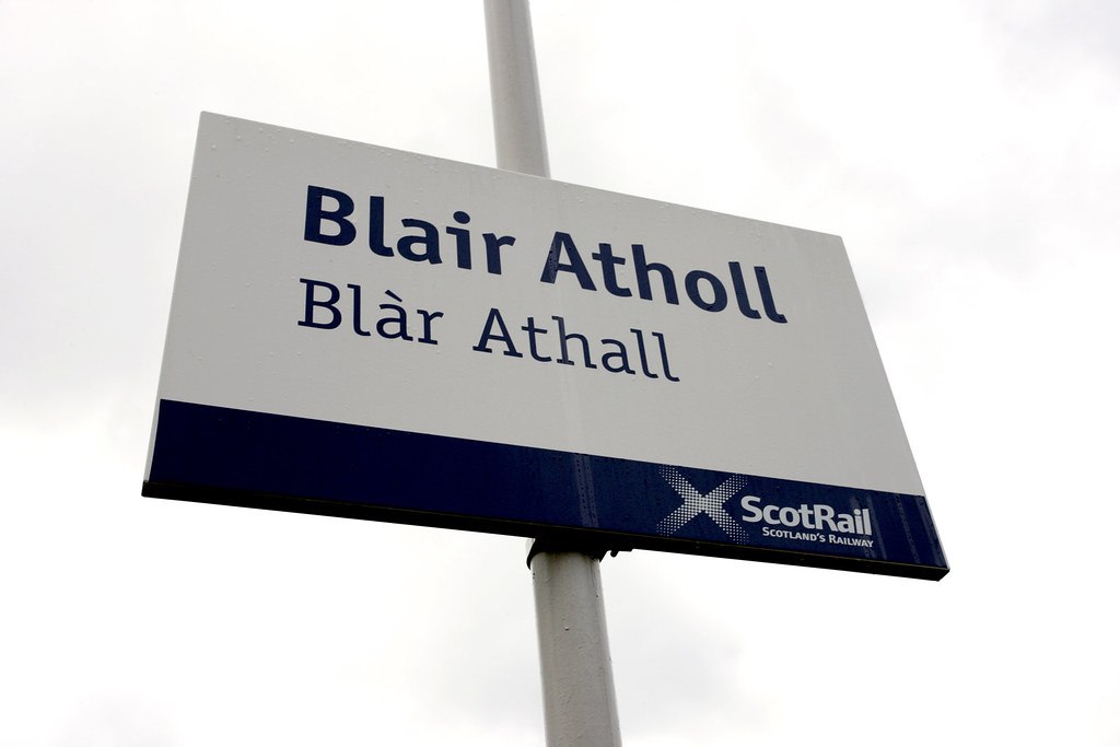 Blair Atholl Station, Highlands, Scotland, 2014 Blair Atho… Flickr