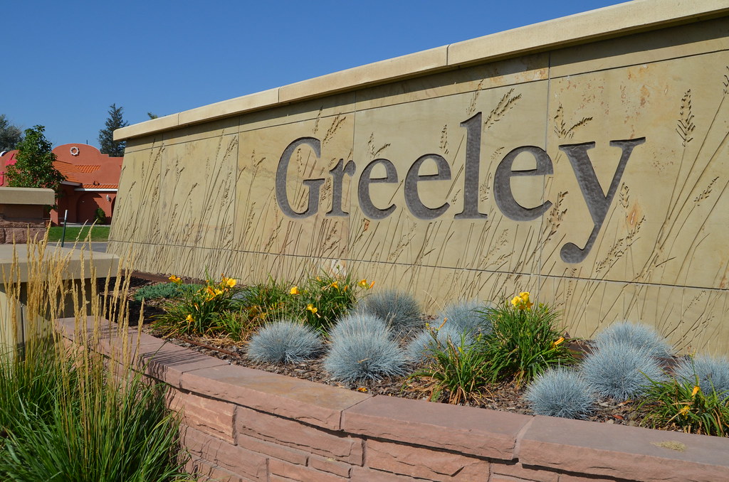 Greeley Sign Greeley's population is now estimated… Flickr