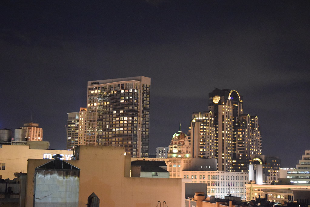 when the lights go down in the city. Flickr