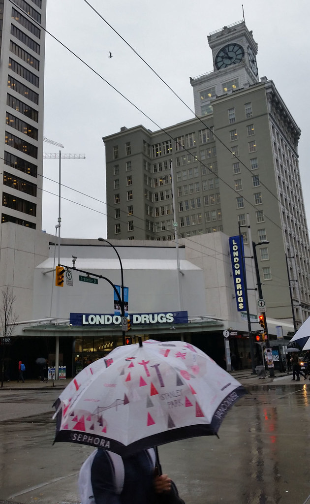 Vancouver themed umbrella Vancouver, BC., Canada London Dr… Flickr