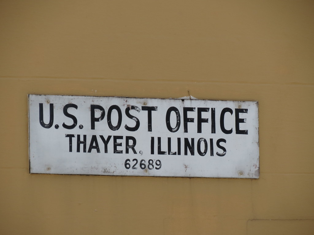 Thayer Illinois The Post Office in Thayer Illinois, Septem… Flickr