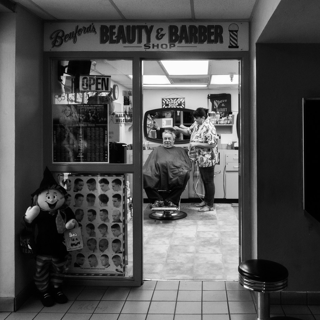 Truck Stop Barber Shop Karen McCrorey Flickr