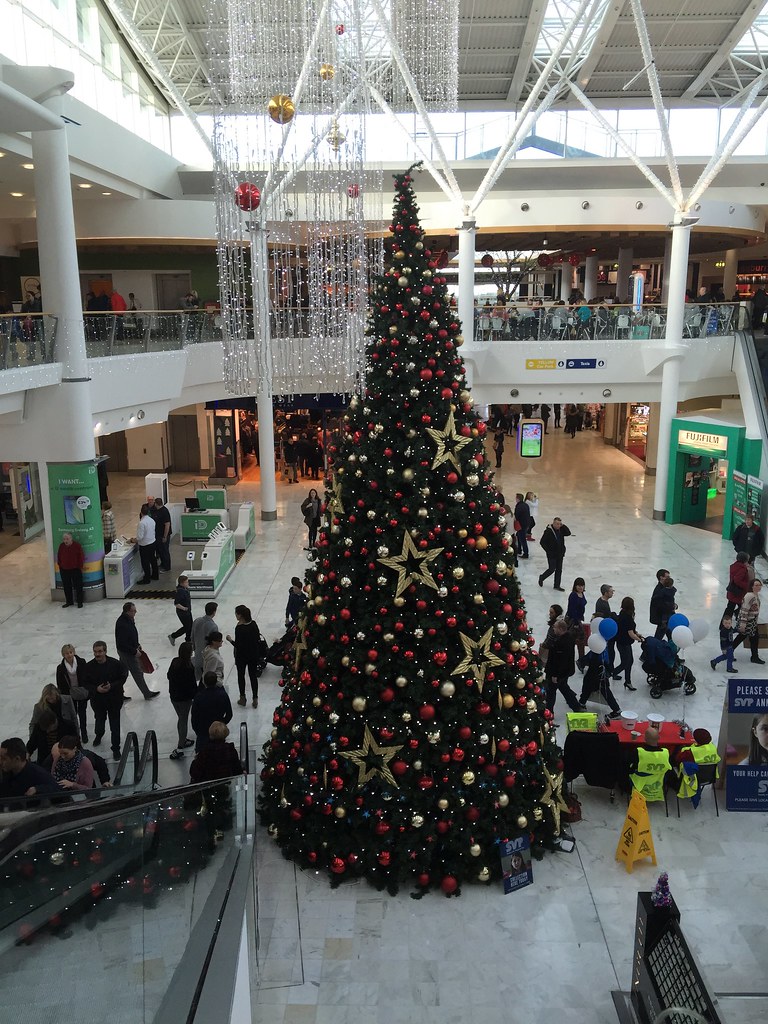 Liffey Valley Shopping Mall Dublin Ireland Christmas 2015