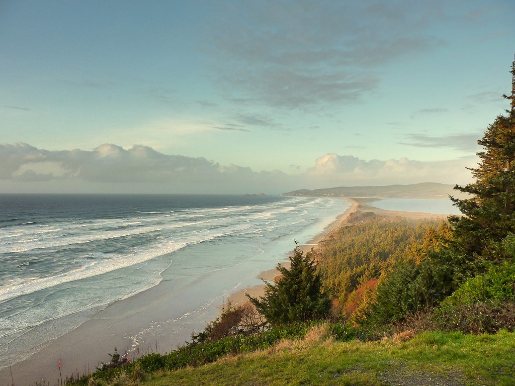 netards bay Oregon Coast. Netarts Bay from Cape Lookout Jerome Flickr