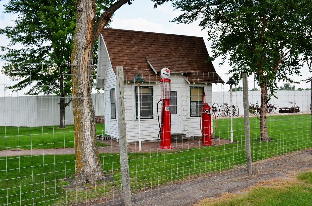 Minnesota, Madison (former) Gas Station (Relocated) Flickr