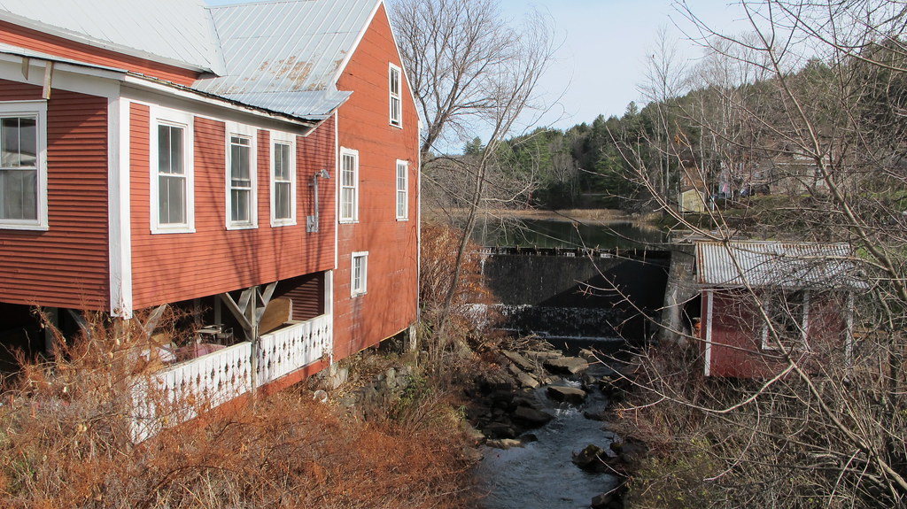 Moscow Mill & mill race East Calais, Vermont. Flickr