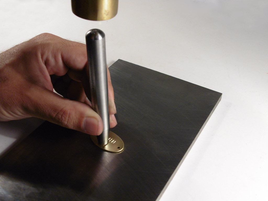 STEEL STAMP Steel stamp personalized with custom US FLAG t… Flickr