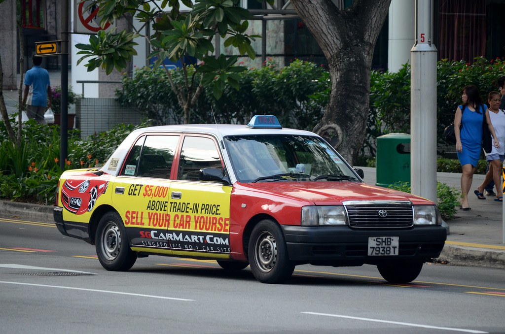 Trans Cab Toyota Crown Taxi nighteye Flickr