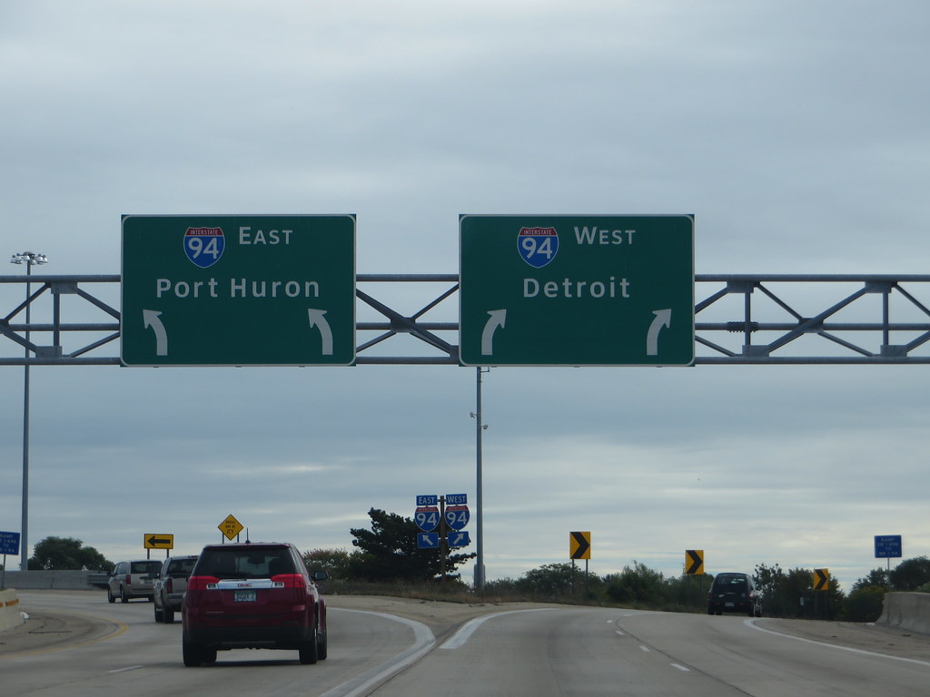Junction of Interstate 696 and 94, Roseville, Michigan Flickr