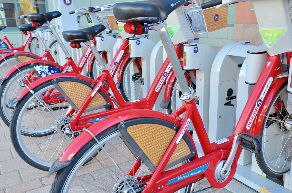 Rental Bikes The aforementioned rental bicycles... Denver … Flickr