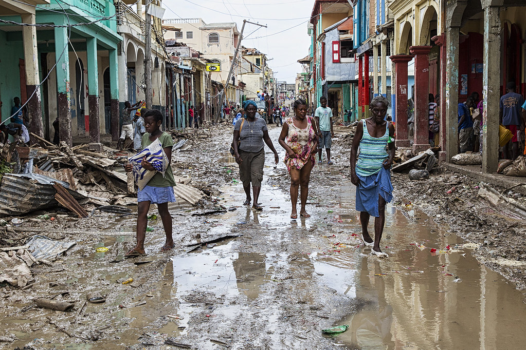 Haiti Hit by Hurricane Matthew Scene from Les Cayes, Haiti… Flickr