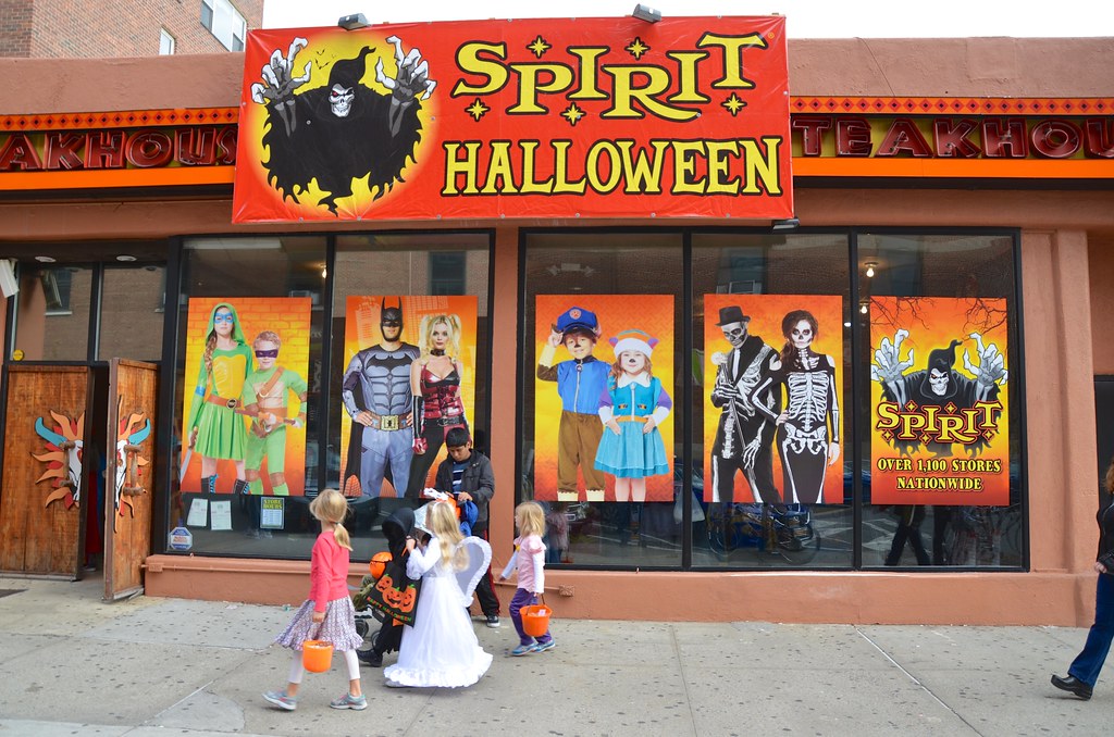 Outside The Halloween Store On Halloween They pretty much … Flickr