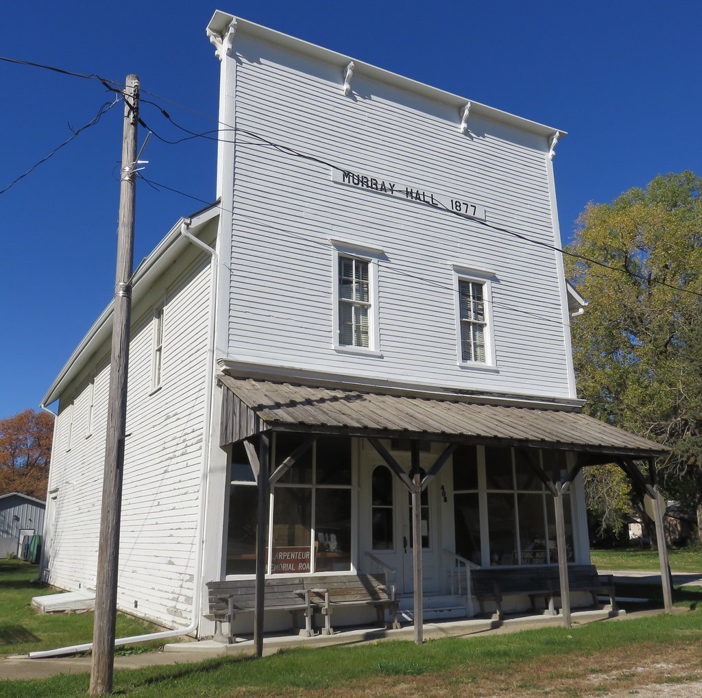 Murray Hall (Little Sioux, Iowa) Built in 1877, this struc… Flickr