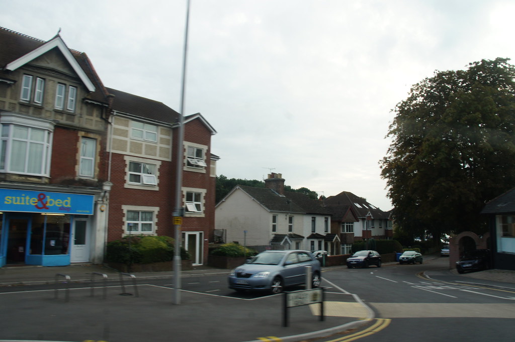 Langley Road from Poole Road (A35), Branksome, Poole, Dorset a photo on Flickriver